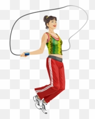 Gril Girl Jumping Rope Png - Photo 103 Free Png Download Jump Rope Sport Clipart,Jump Rope Png