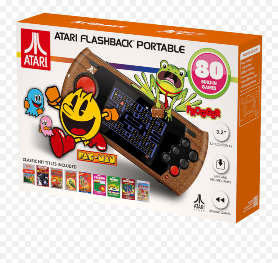 Atari Flashback Portable 2019 - Atari Flashback Png,Atari Png