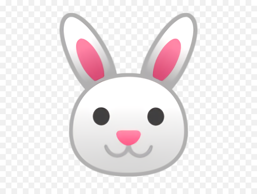 Rabbit Face Icon Noto Emoji Animals Nature Iconset Google - Carita De Conejo Png,Bad Bunny Png