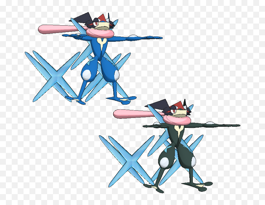 Sun Moon - Ash Greninja 3d Model Png,Greninja Png