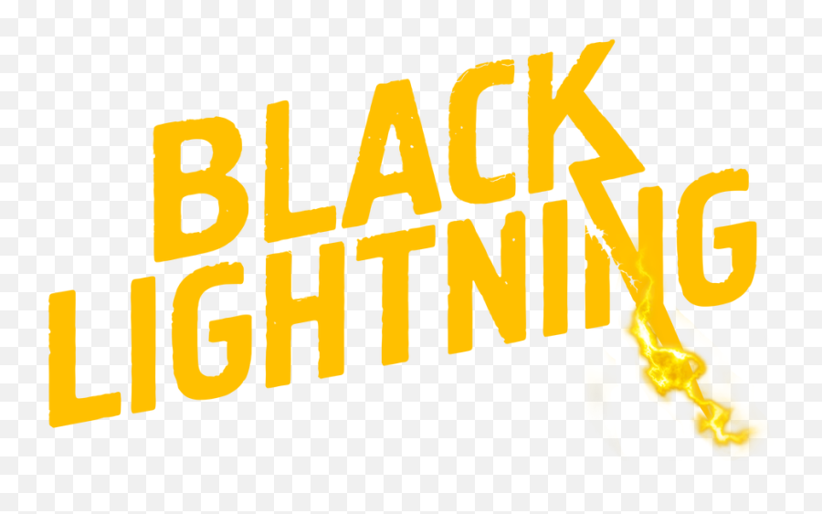 Black Lightning Netflix - Graphic Design Png,Lightning Transparent
