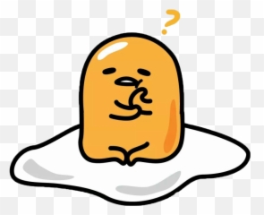 Download And Character Gudetama Sanrio Translucency - Gudetama Transparent Png,Stickers Png