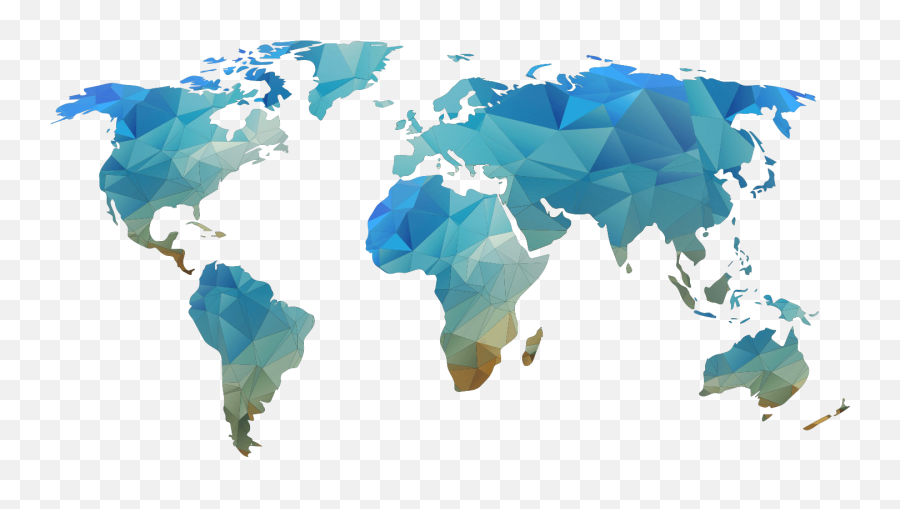 World Map Transparent Images Png Arts - Distribution Of Industries In The World,United States Map Transparent
