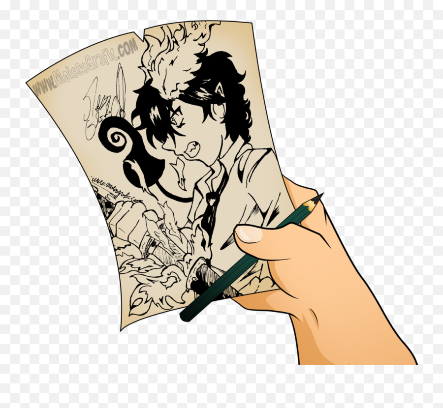 Sketch Do Dia - Okumura Rin Moises Grafic Designer Agatha X Any Malu Png,Rin Okumura Png