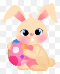 Free Bunny Clipart Png Download Clip Art - Cute Easter Bunny Clip Art,Rabbit Clipart Png