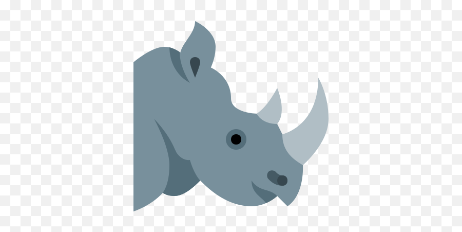 Rhinoceros Icon - Free Download Png And Vector Fish,Rhino Transparent Background