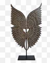Wood Angel Wings - Wooden Sculpture png