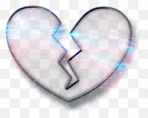 Broken Heart Emoji Galaxy Effect Crown - Galaxy Broken Heart png