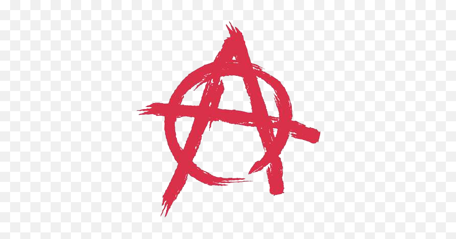 Download Hd Anarchy Symbol A Ragged - Anarquismo Logo Png,Anarchy Symbol Png