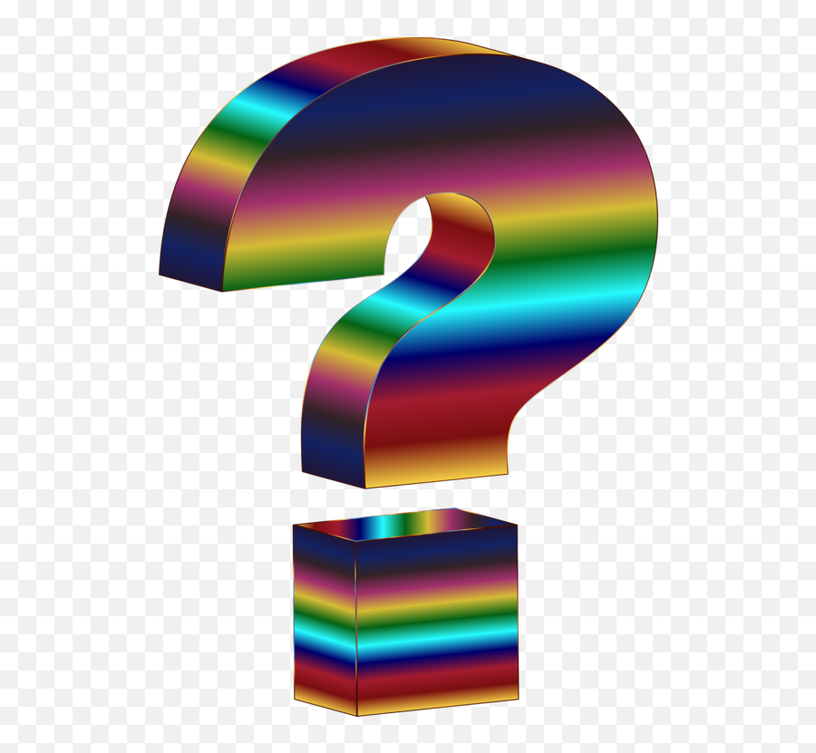 Question Mark Emoji Png Images Collection For Free Download - Transparent Rainbow Question Mark,Shocked Emoji Transparent