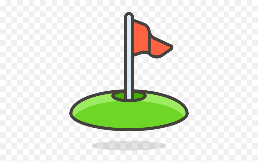 Green Golf Flag Sport Free Icon Of - Bandera De Golf Png,Golf Flag Png