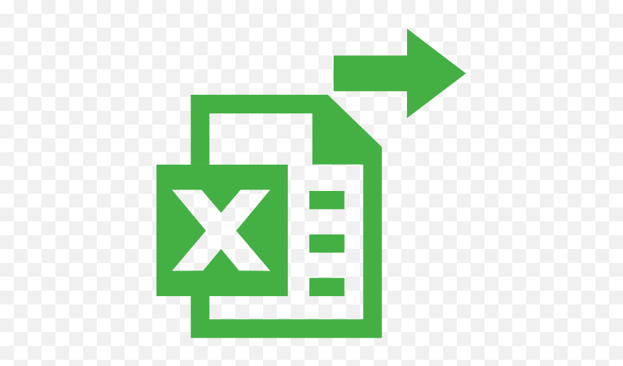 Export To Excel Icon - Export Excel Icon Png,Excel Icon Png