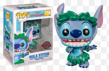 Lilo And Stitch - Stitch In Hula Skirt Pop Vinyl Figure Stitch Pop Vinyl Png,Lilo Png