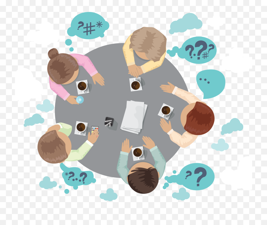 Group Clipart Discussion - Transparent Group Discussion Png,Debate Png