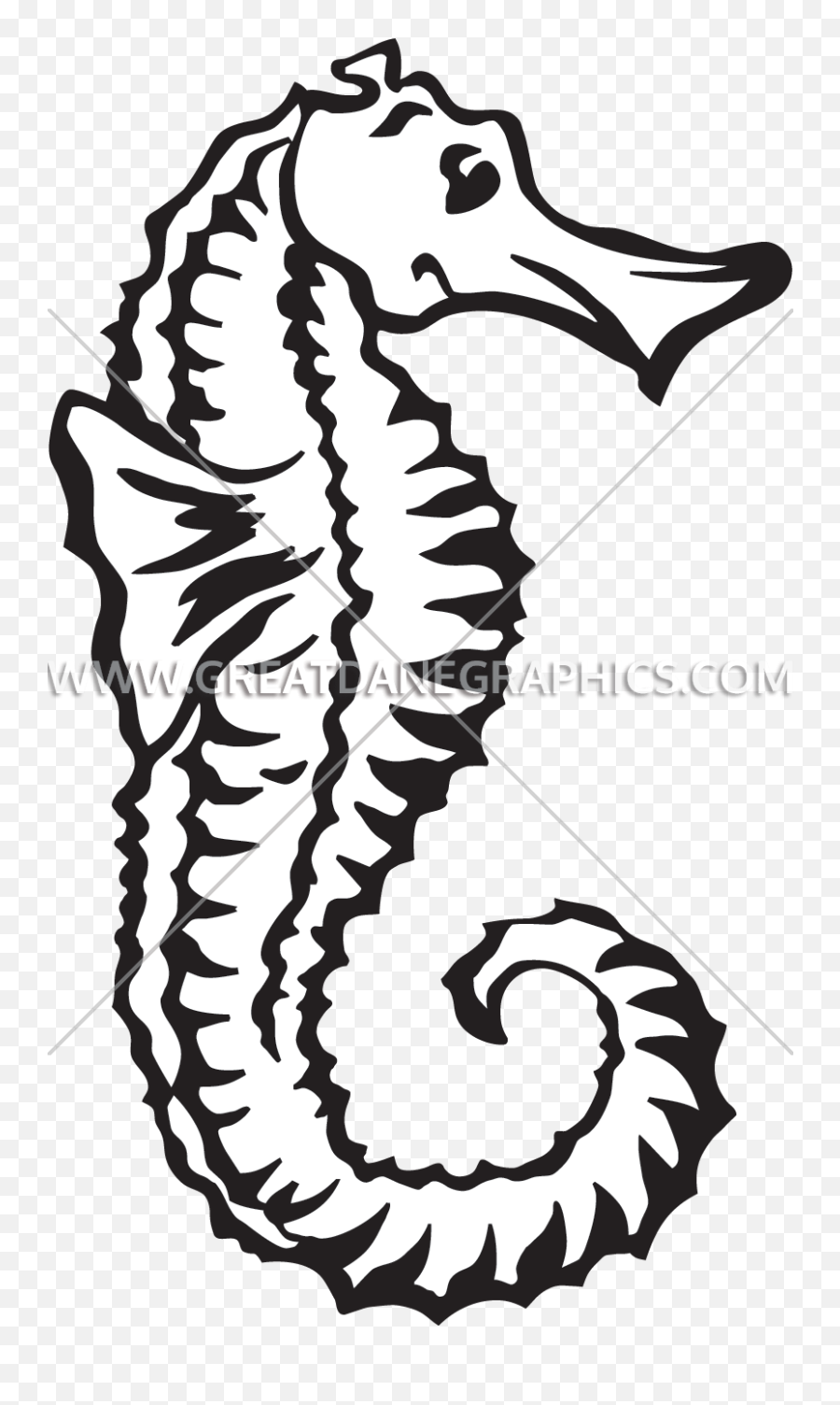 Sea Horse Bubbles Clipart - Full Size Clipart 2474416 Seahrorse Clipart Black And White Png,Sea Horse Png