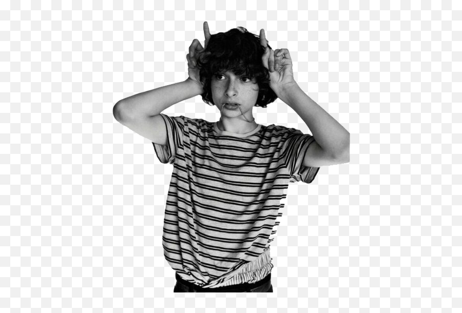 Finn Wolfhard Png Transparent Images All - Cute Model Finn Wolfhard,Nina Dobrev Png