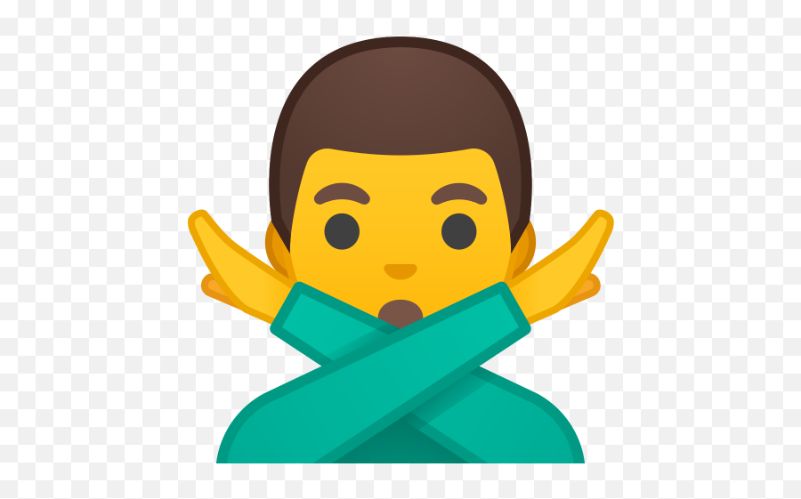 Man Gesturing No Icon - Family Emoji Png,No Emoji Png