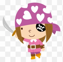Pirate Png - Album Archive Pirate Party Kids Girl Cartoon Eye Patch