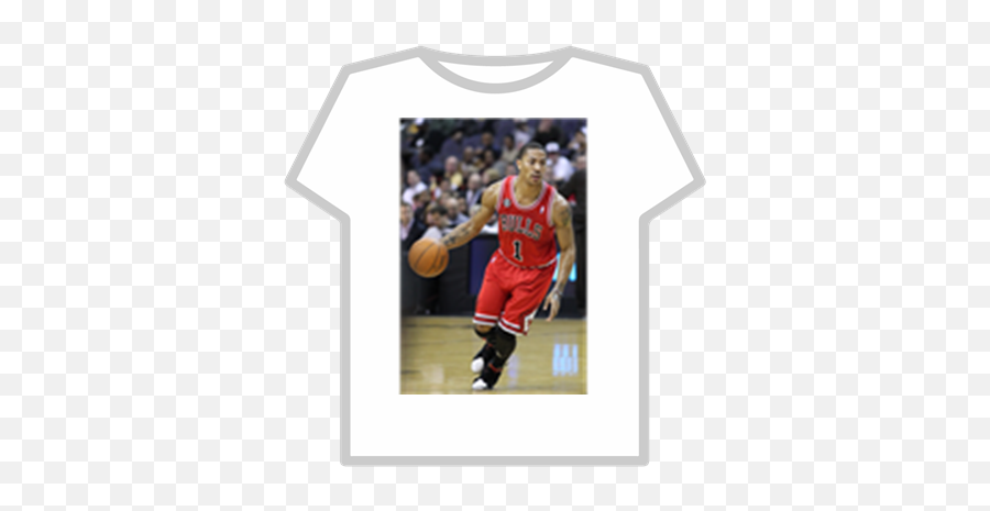 Derrick Rose T - Shirt Roblox Derrick Rose 2012 Png,Derrick Rose Png