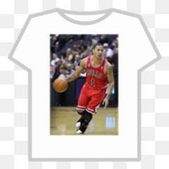 Derrick Rose T - Shirt Roblox Derrick Rose 2012 Png,Derrick Rose Png