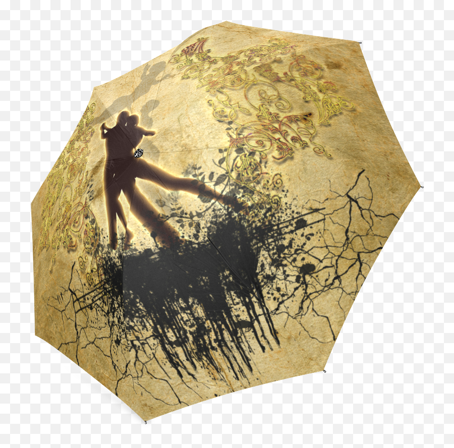 Vintage Paper Background Png - Umbrella,Umbrella Transparent Background
