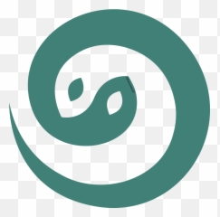 The Green Ying Yang Snake By Silverarrow87 - d6e2p2k Kaaba png