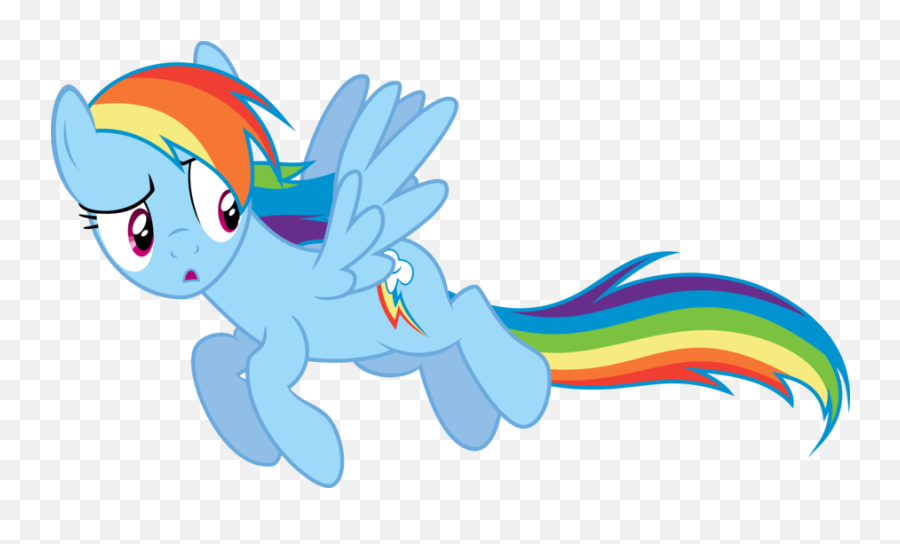 No Indication Of Rainbow Dashu0027s Actual Sexuality - Fim Show Mlp Rainbow Dash Running Png,Rainbow Dash Transparent