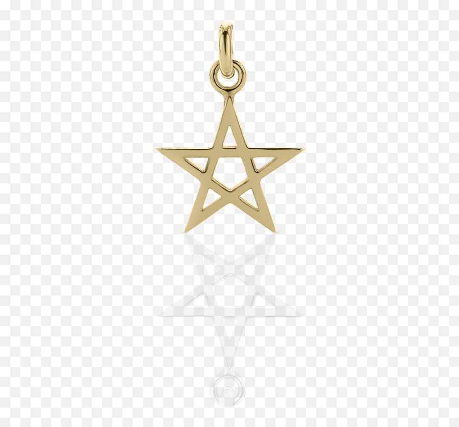 Download Satanic Pentagram Necklace Png Transparent - Morocco Flag Star Png,Pentagram Transparent Background