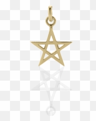 Download Satanic Pentagram Necklace Png Transparent - Morocco Flag Star