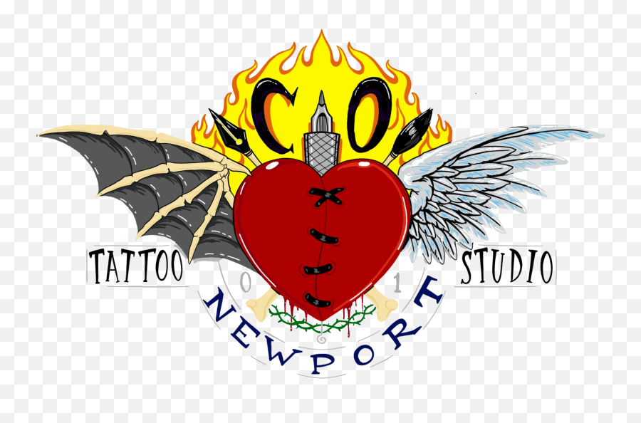Cross Over Tattoo Studio - Tattoo Shop Original Art Png,Cross Tattoo Png