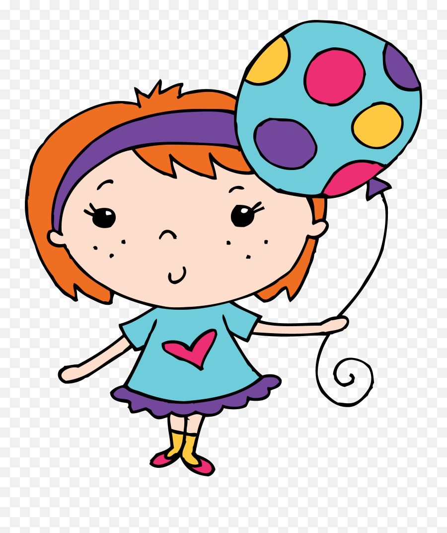 Clip Arts Related To - Girl Holding A Balloon Clipart Png Girl Holding Balloons Clipart,Gir Png