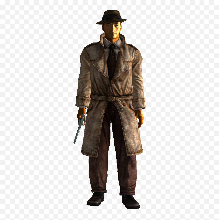 Download Stranger Transparent Background Hq Png Image - Fallout New Vegas Mysterious Stranger,Trench Coat Png