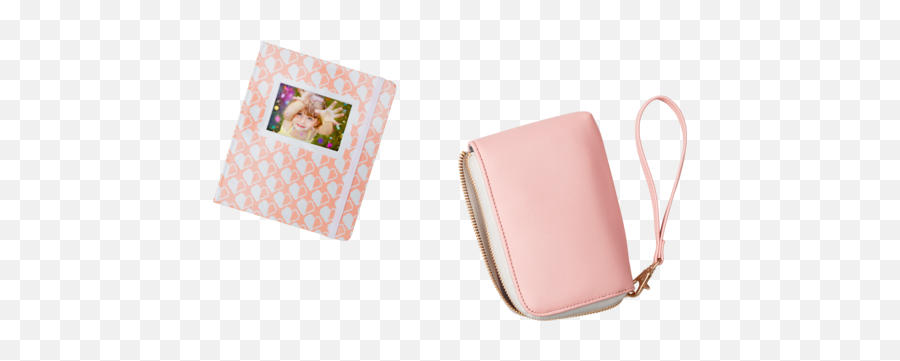 Hp Sprocket Blush U0026 White Heart Photo Album Software And - Hp Sprocket Pink Wrislet Png,White Heart Transparent