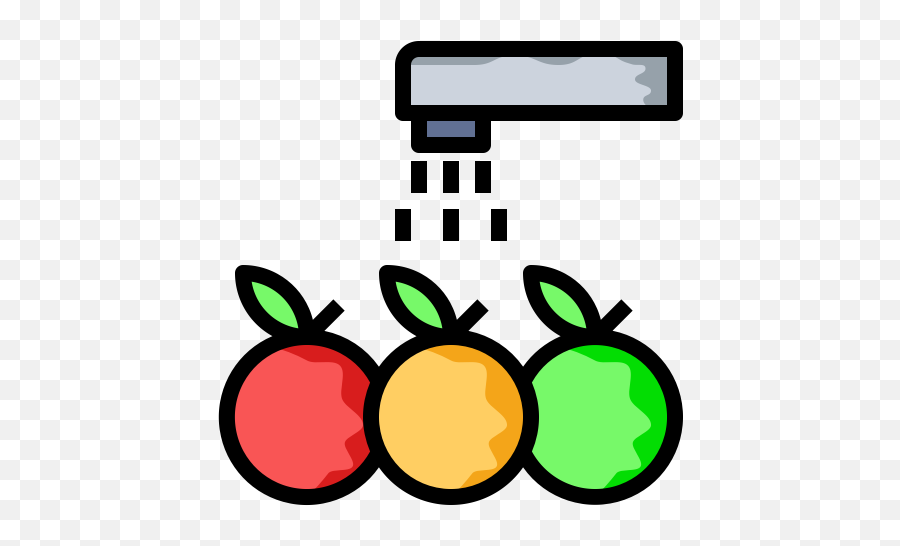 Clean Fruits Vegetables Wash Icon - Wash Fruits Icon Png,Vegetables Png