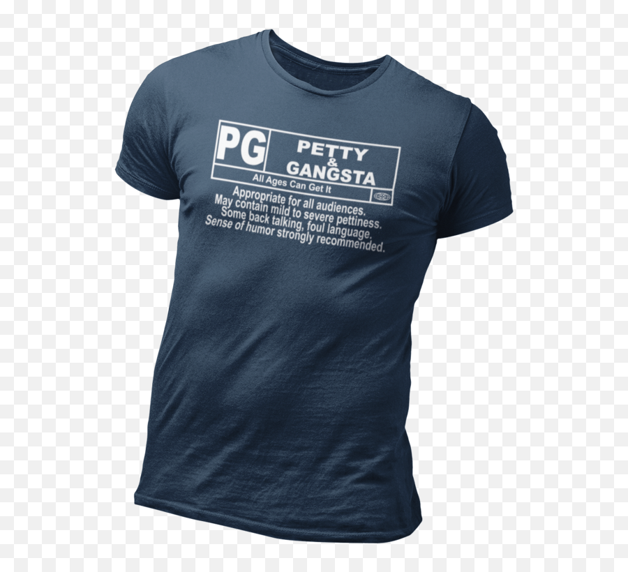 Petty And Gangsta Graphic T - Shirt Unisex Png,Gangsta Png