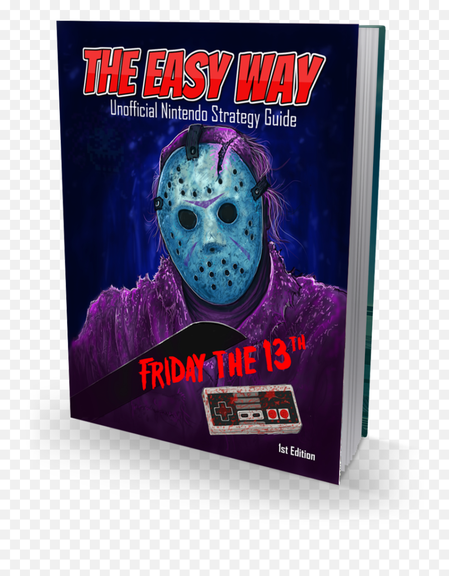 Friday The 13th Easy Way - Hardcover Strategy Guide Preorder Fictional Character Png,Friday The 13th Game Png