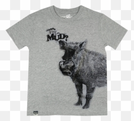 Lion Of Leisure T - Shirt Warthog Orange Mayonnaise Short Sleeve Png,Warthog Png