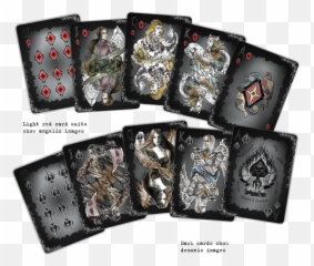 Card Suits Png - Depending On The Funding Cards Will Be Demon Playing