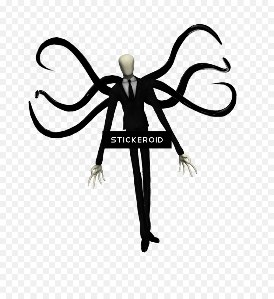 Slenderman Clipart Transparent - Slenderman Roblox - Free Transparent PNG  Clipart Images Download