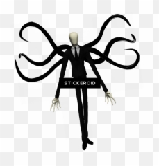 Slender Man - Roblox T Shirt Transparent Png Coloring Page