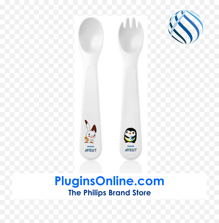 Philips Avent Scf71200 Toddler Fork And Spoon 12m - Rice Cooker Philips Hd3130 Png,Fork And Spoon Logo