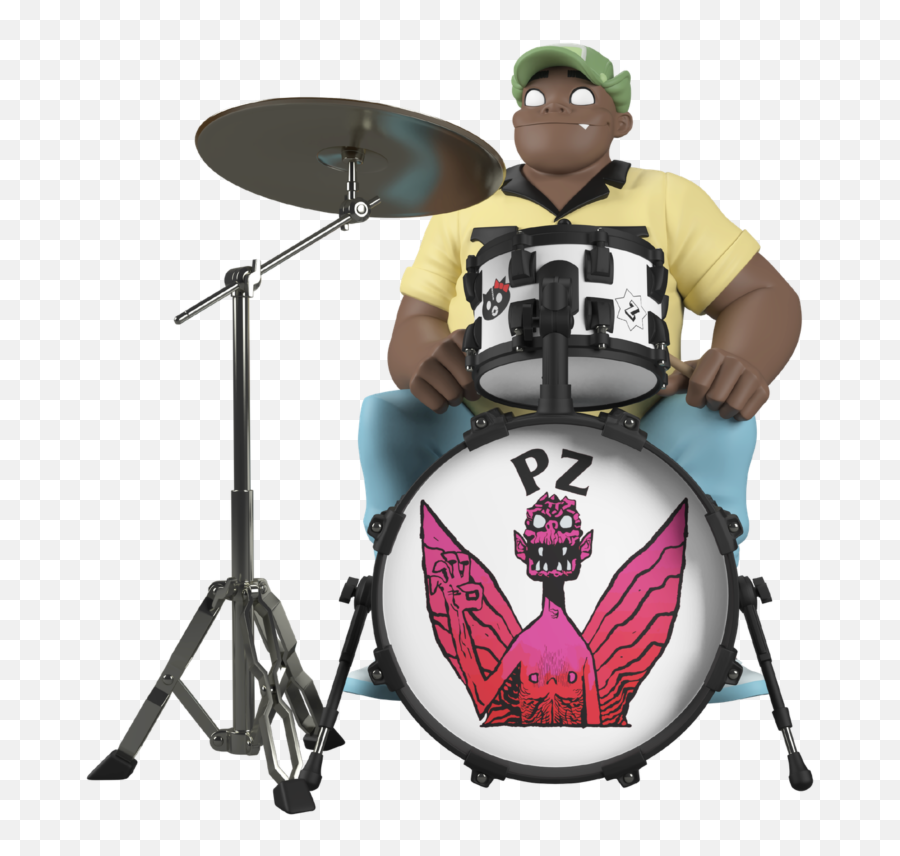 The Toy Chronicle Whole Band Is Here Gorillaz - Gorillaz Song Machine Figures Png,Gorillaz Transparent