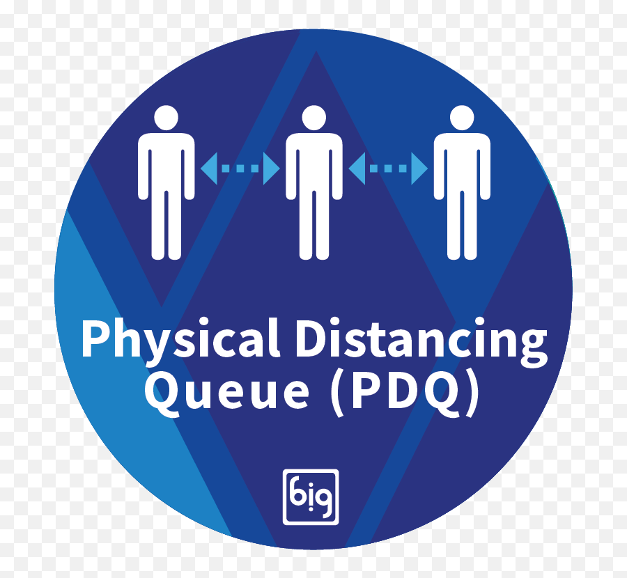 Physical Distancing Queue Application - Bits In Glass Sharing Png,Pdq Logo