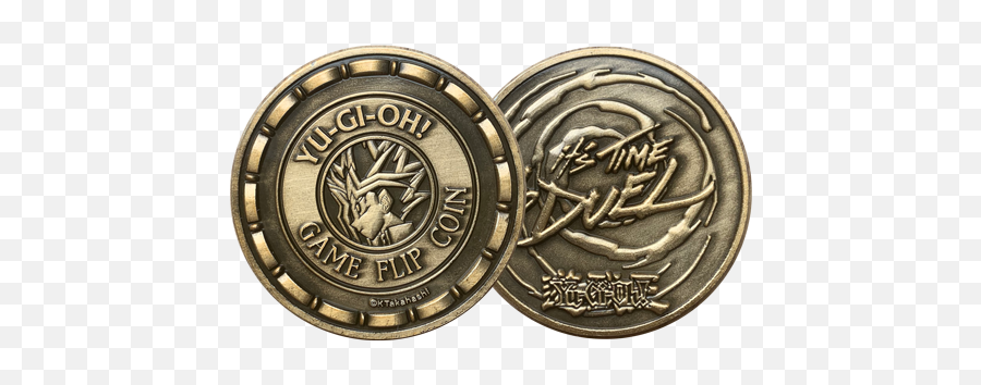 Yu - Gioh Flip Coin At Mighty Ape Nz Yugooh Game Flip Coin Png,Yugioh Logo Transparent