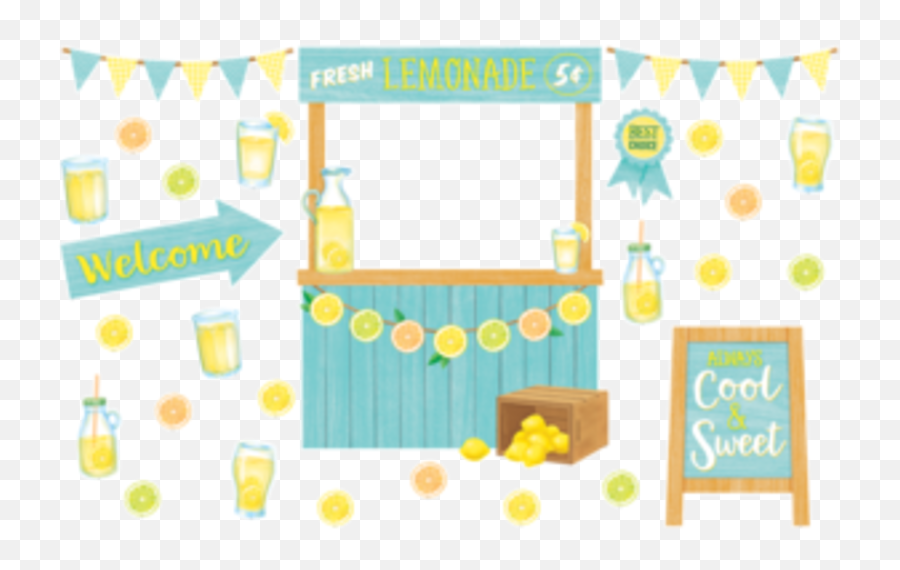 Lemon Zest Lemonade Stand Bulletin Board - For Party Png,Bulletin Board Png