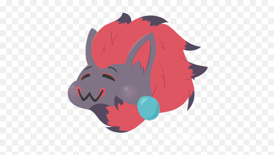 Zoroark - W Emote By Buieb Fur Affinity Dot Net Zoroark Emote Png,Zoroark Png