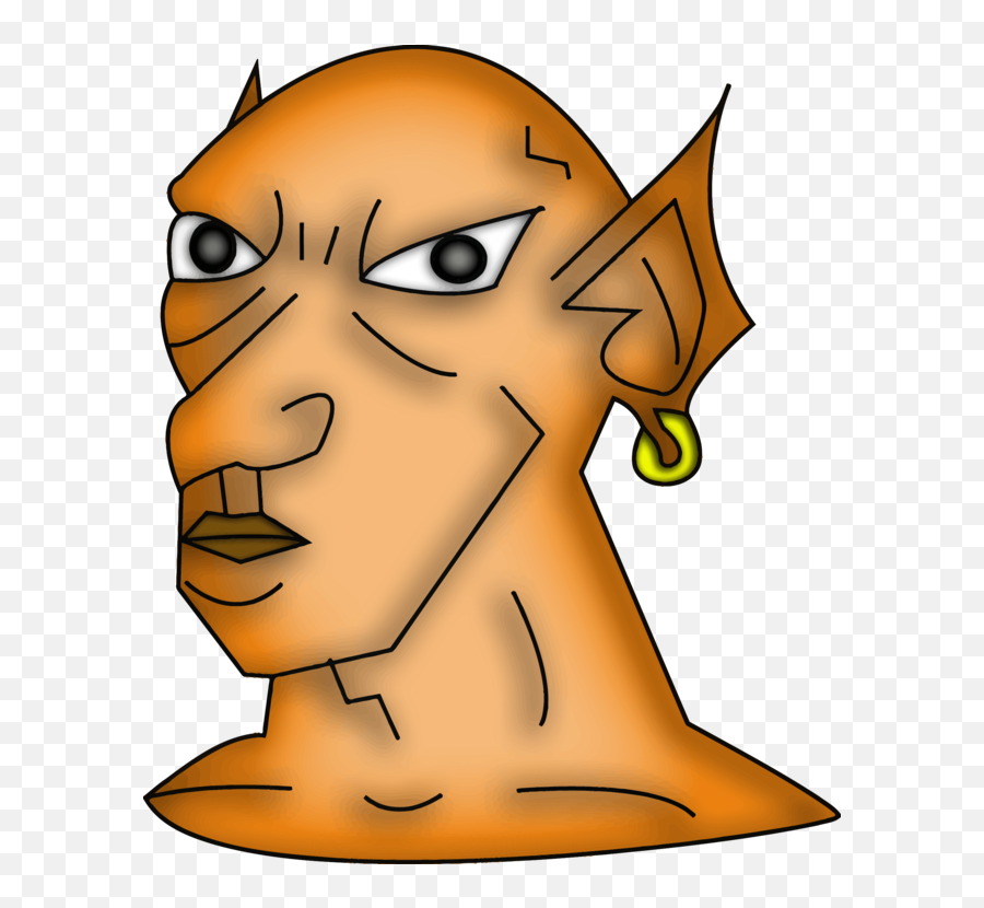 Artheadgearyellow Png Clipart - Royalty Free Svg Png Half Orc Stock,Elf Ear Png