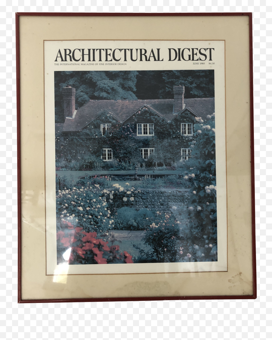 Architectural Digest June 1985 Cover - Architectural Digest Png,Architectural Digest Logo