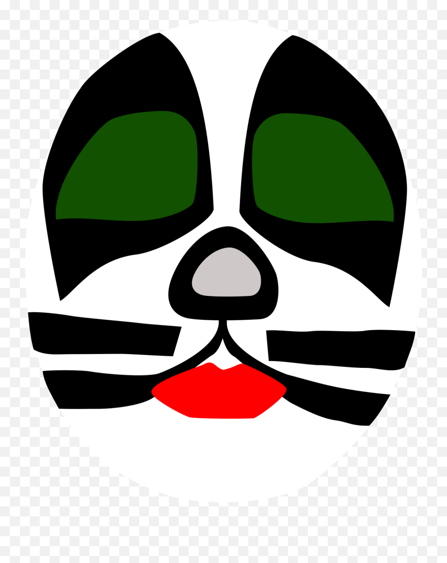 Peter Criss Cat Kiss Art - Peter Criss Make Up Png,Kiss Army Logos