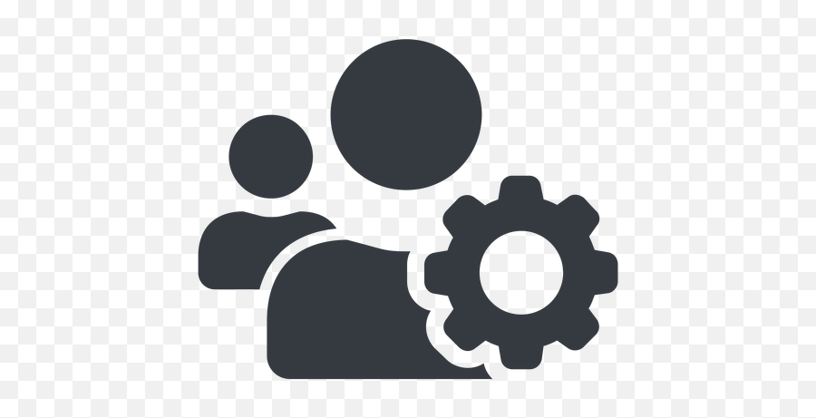 Users Cog Icon - User Cog Icon Png,Cog Png